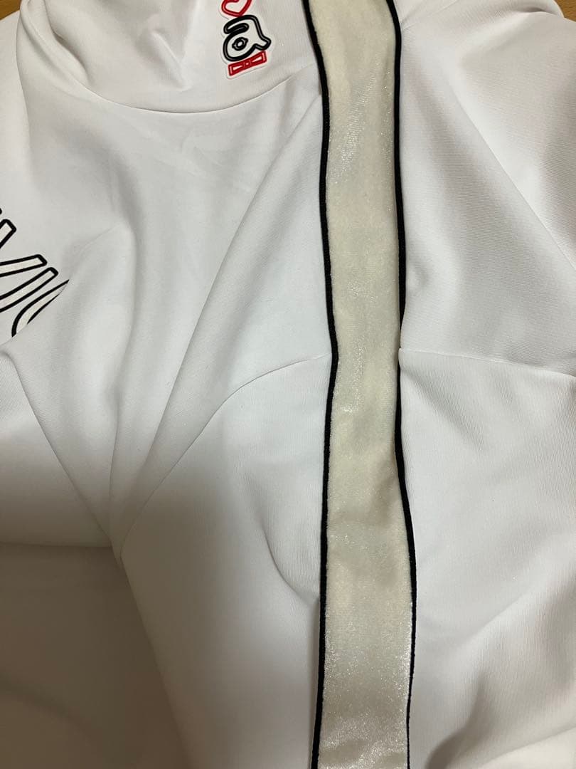 【タグ付き未使用品】ハイネックシャツ 40 ホワイト