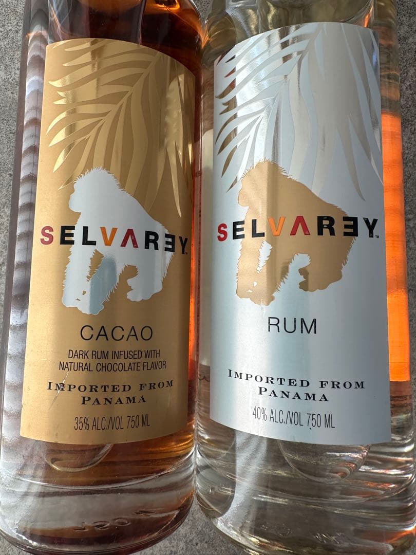 SELVAREY RUM 2本セット (CACAO & RUM)サイン入り
