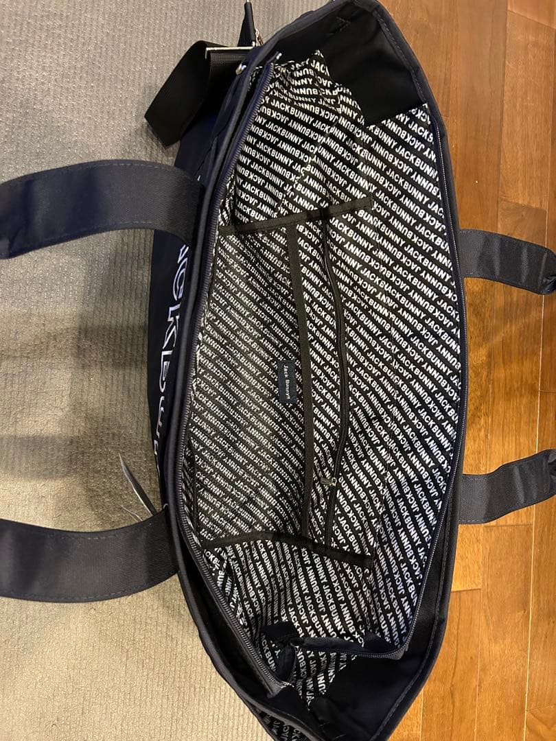 【新品タグ付き】ジャックバニー ゴルフ ボストンバッグ ネイビー