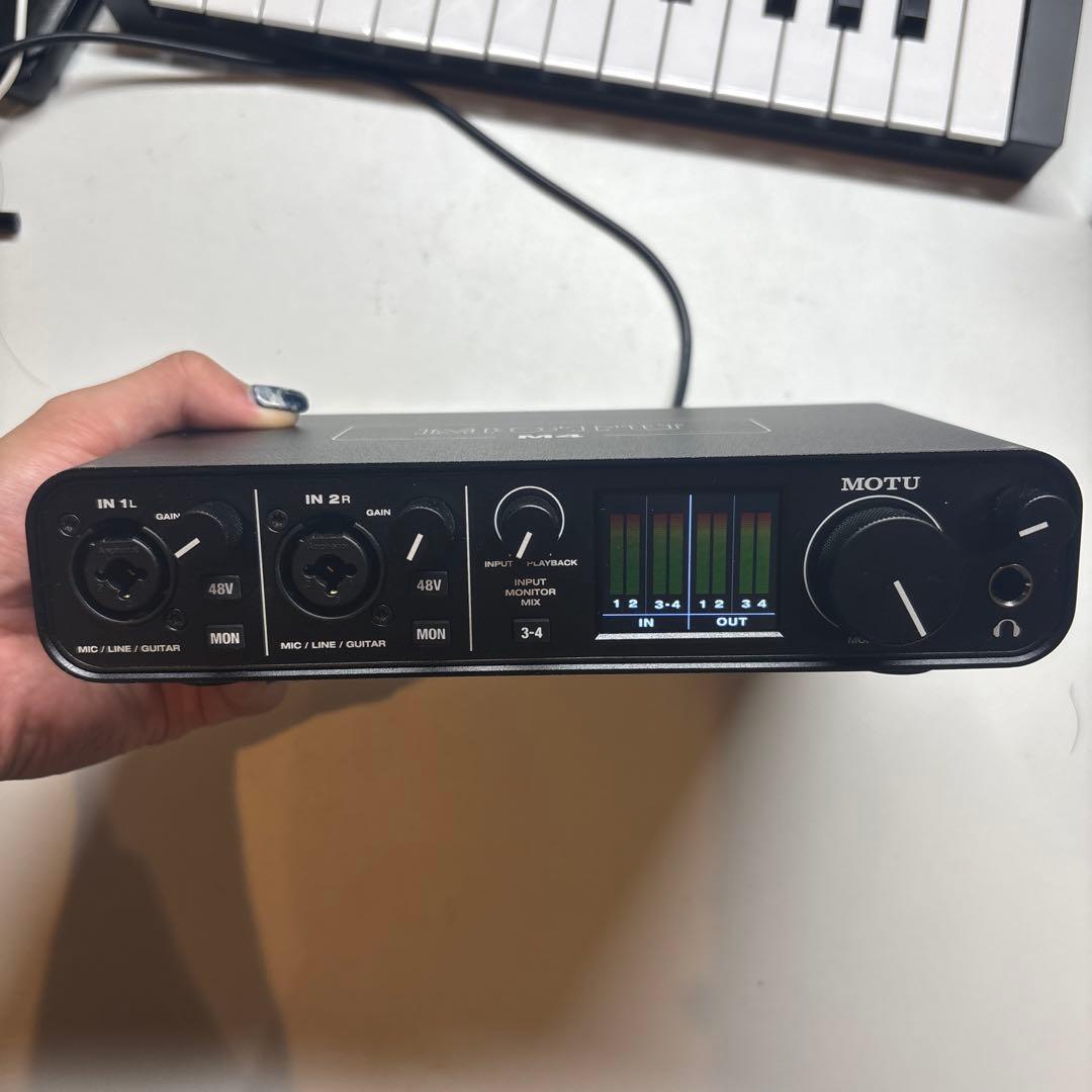 MOTU M4 【4-in/4-out USBオーディオインターフェイス】