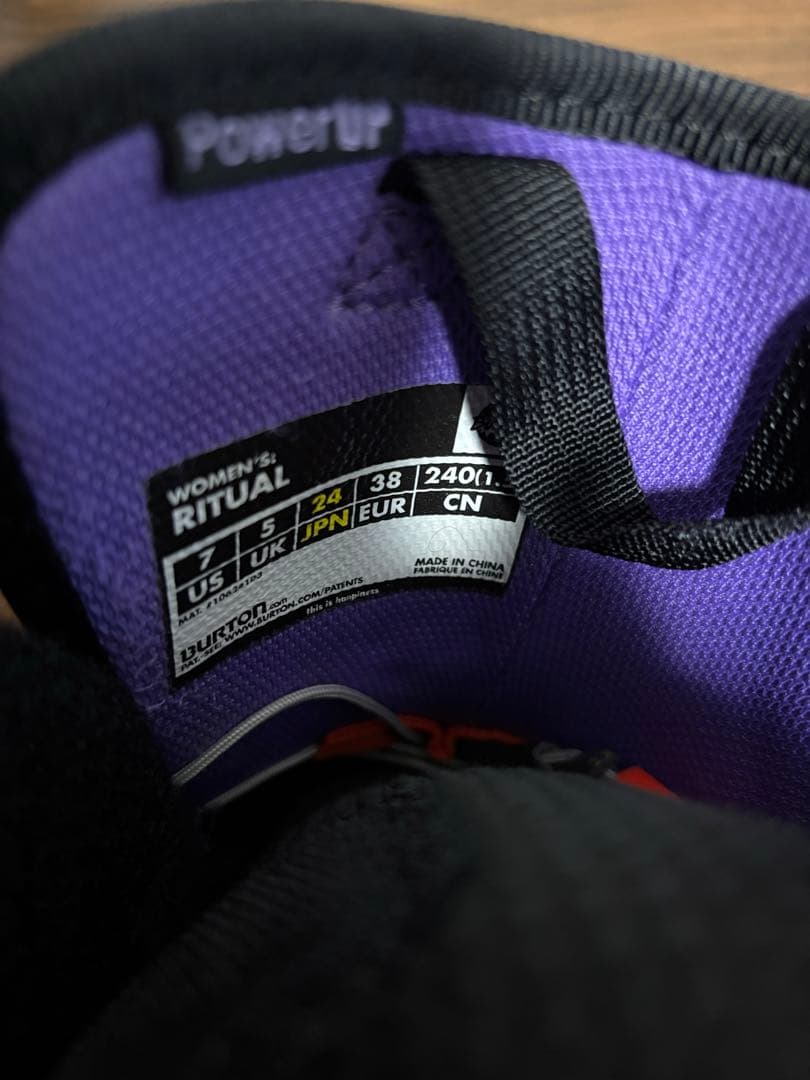 バートン　リチュアル　24センチ　スノーボードブーツ