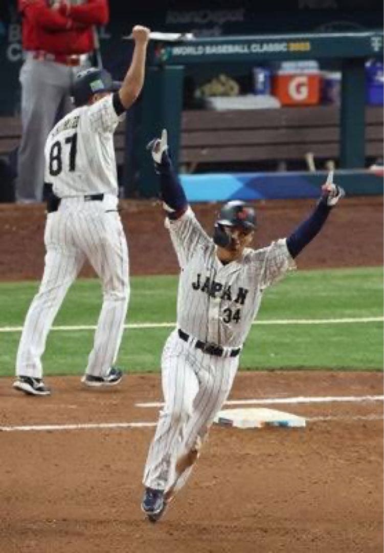 吉田正尚　WBC 直筆サインボール　レッドソックス