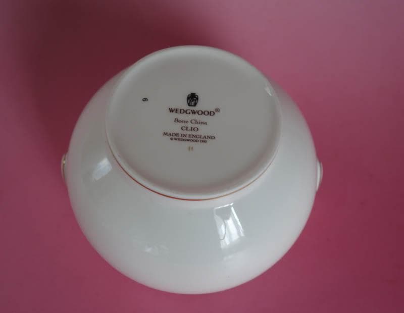 ウェッジウッド　　クリオ クリーマー　＆　シュガーポット 　2453