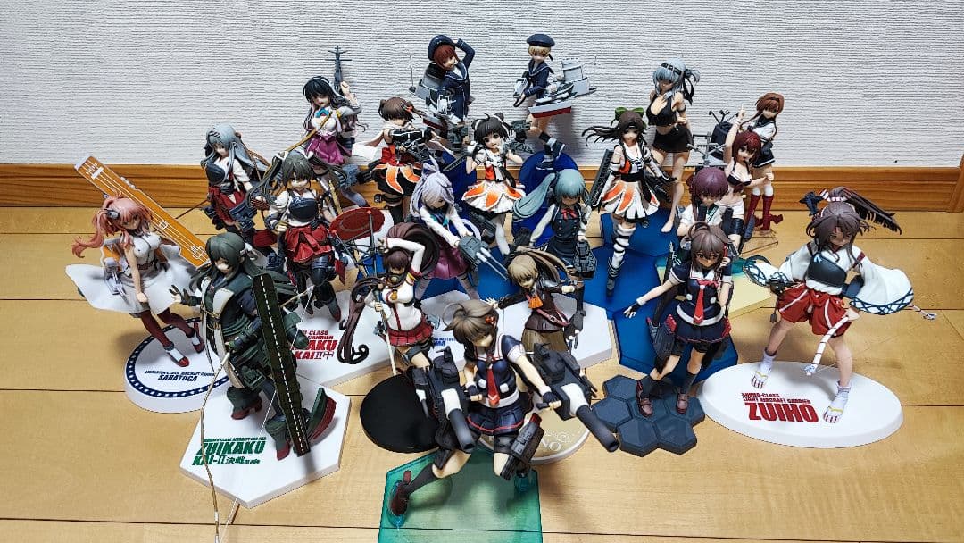 スケールフィギュア付き 艦これフィギュア まとめ　21体