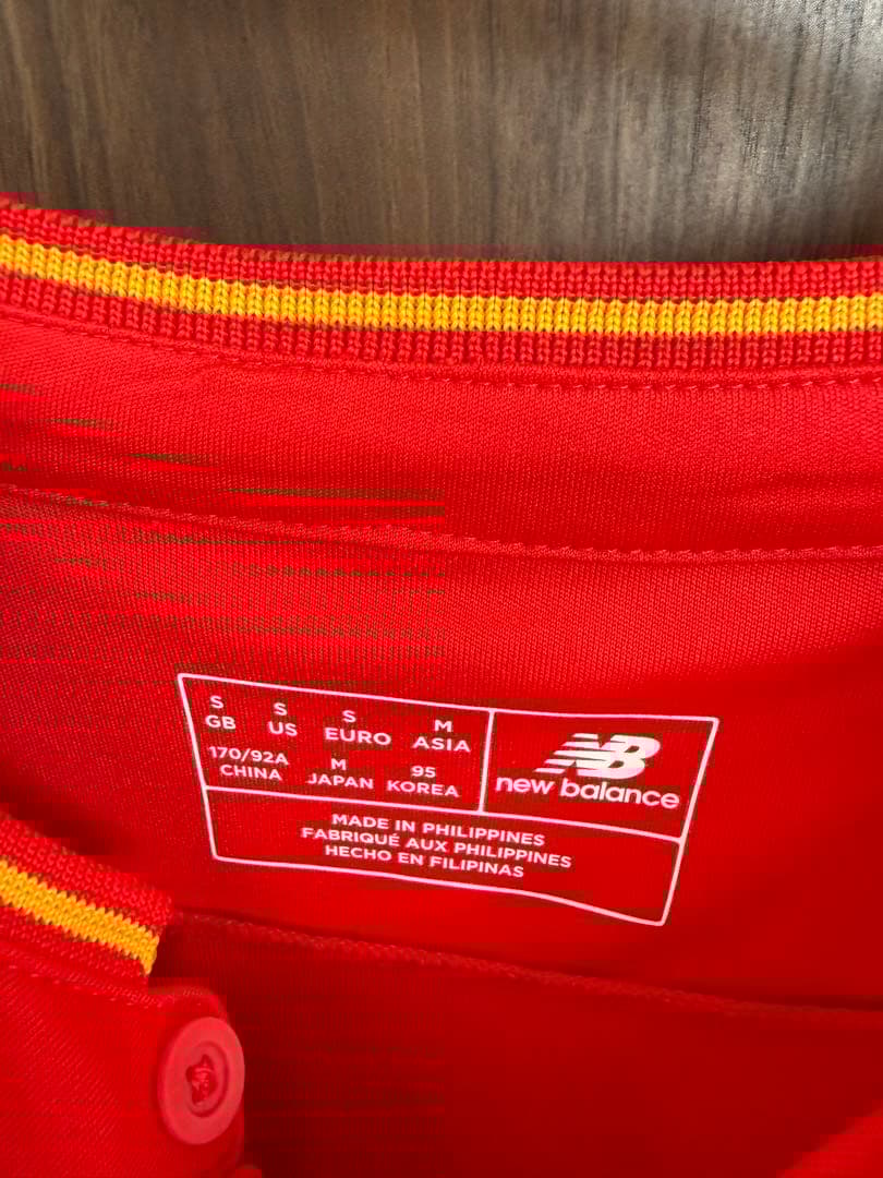 リバプール 16/17 ユニフォーム長袖ニューバランス正規品 フィルミーノ11