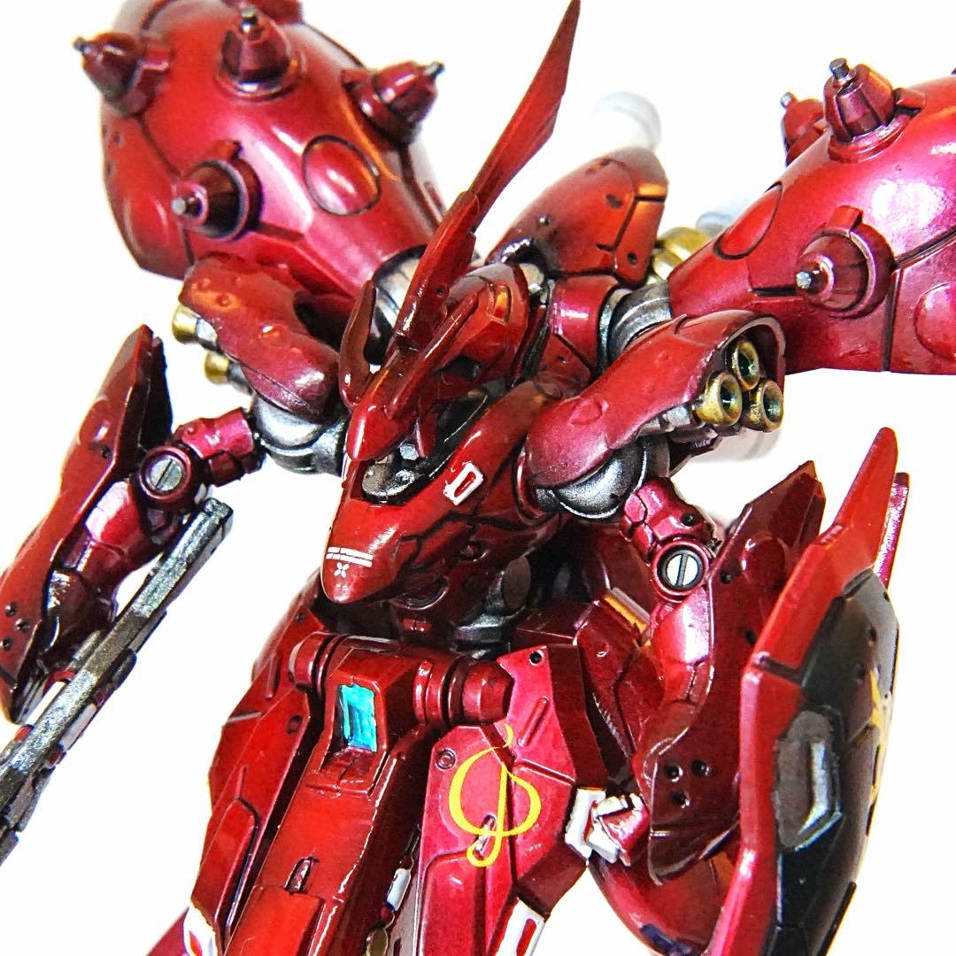 バンダイ　ガンダムアーティファクト　第1弾　ナイチンゲール　塗装・改修済完成品