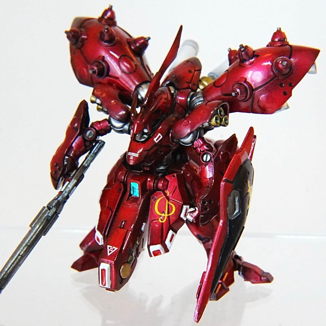 バンダイ　ガンダムアーティファクト　第1弾　ナイチンゲール　塗装・改修済完成品