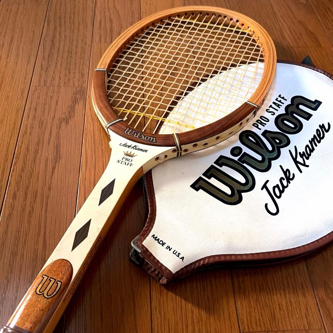 ヴィンテージ　Wilson PROSTAFF Jack Kramer 木製