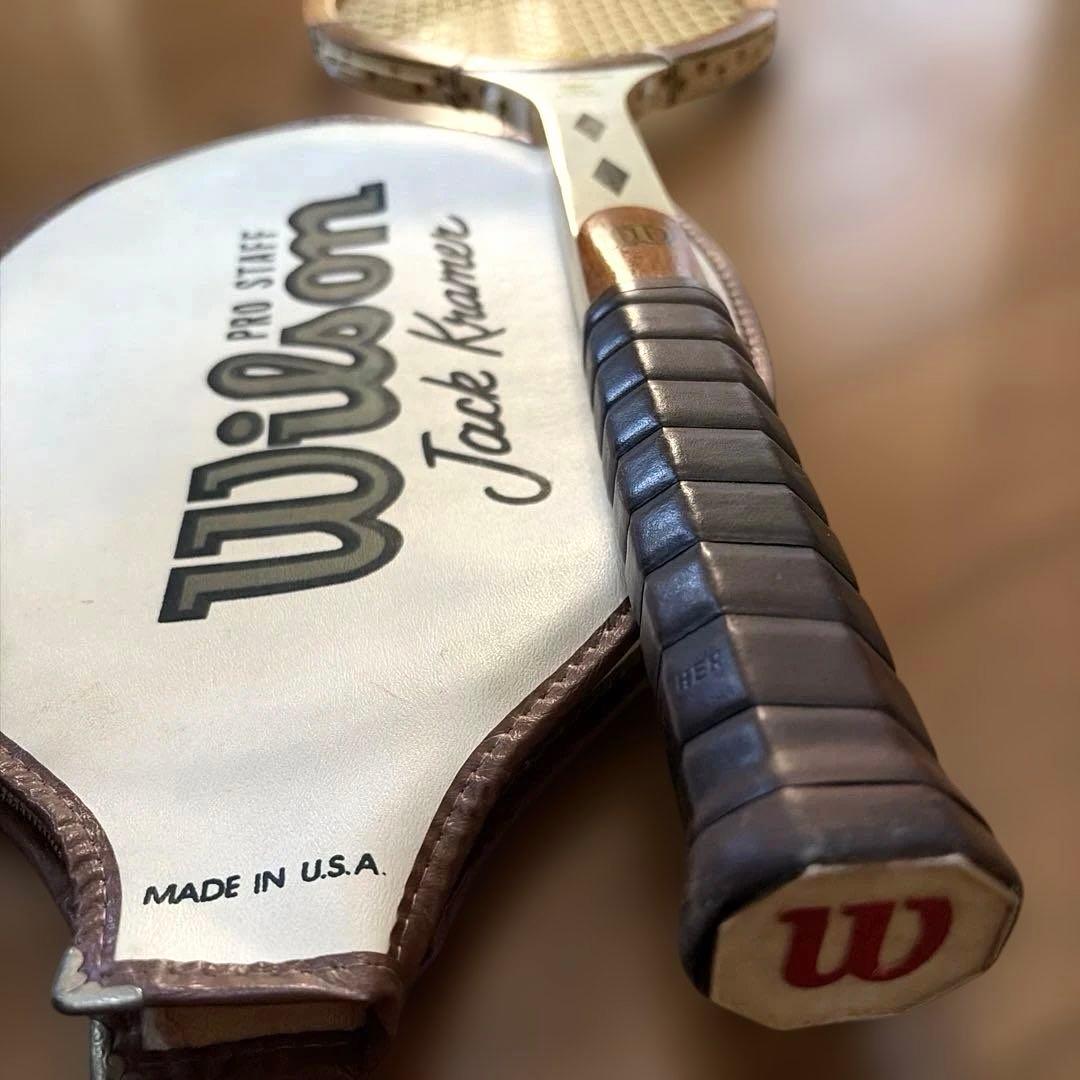 ヴィンテージ　Wilson PROSTAFF Jack Kramer 木製