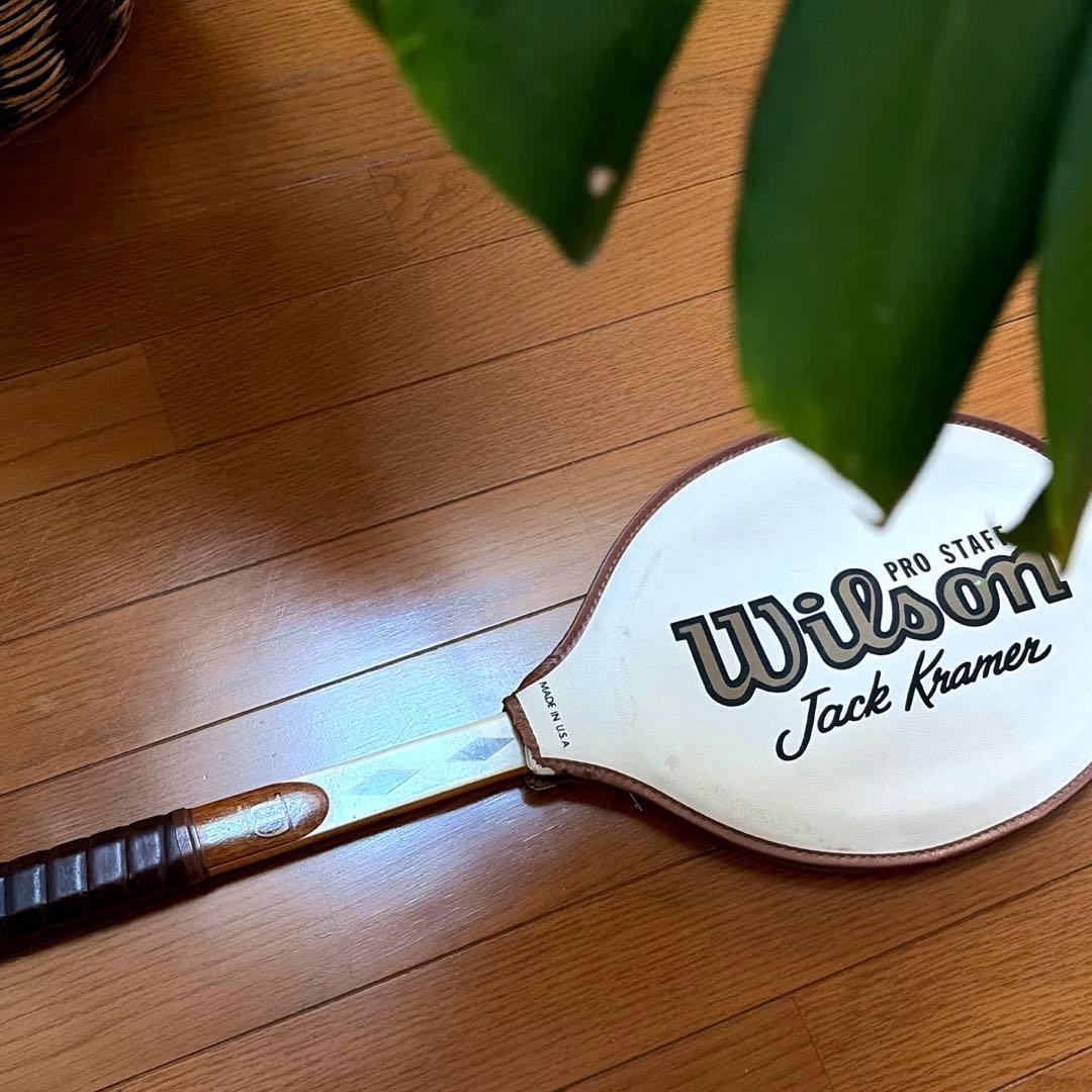 ヴィンテージ　Wilson PROSTAFF Jack Kramer 木製