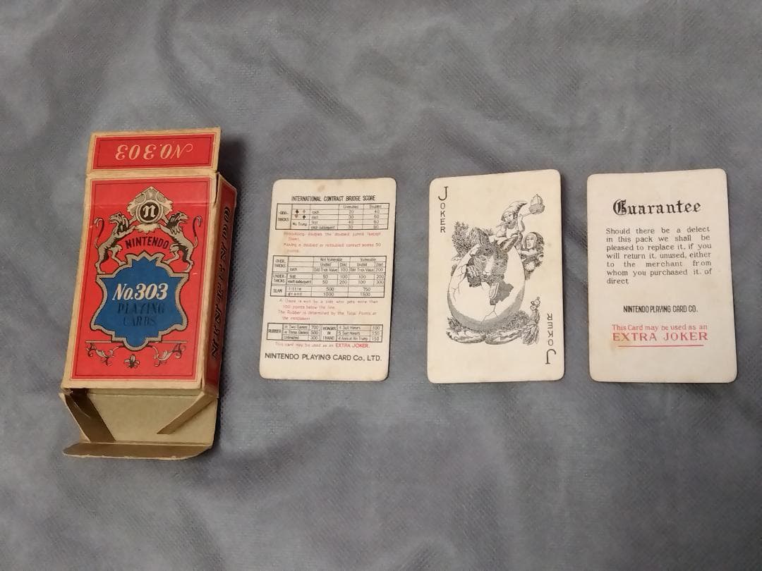 任天堂　トランプ　No.303　昭和レトロ