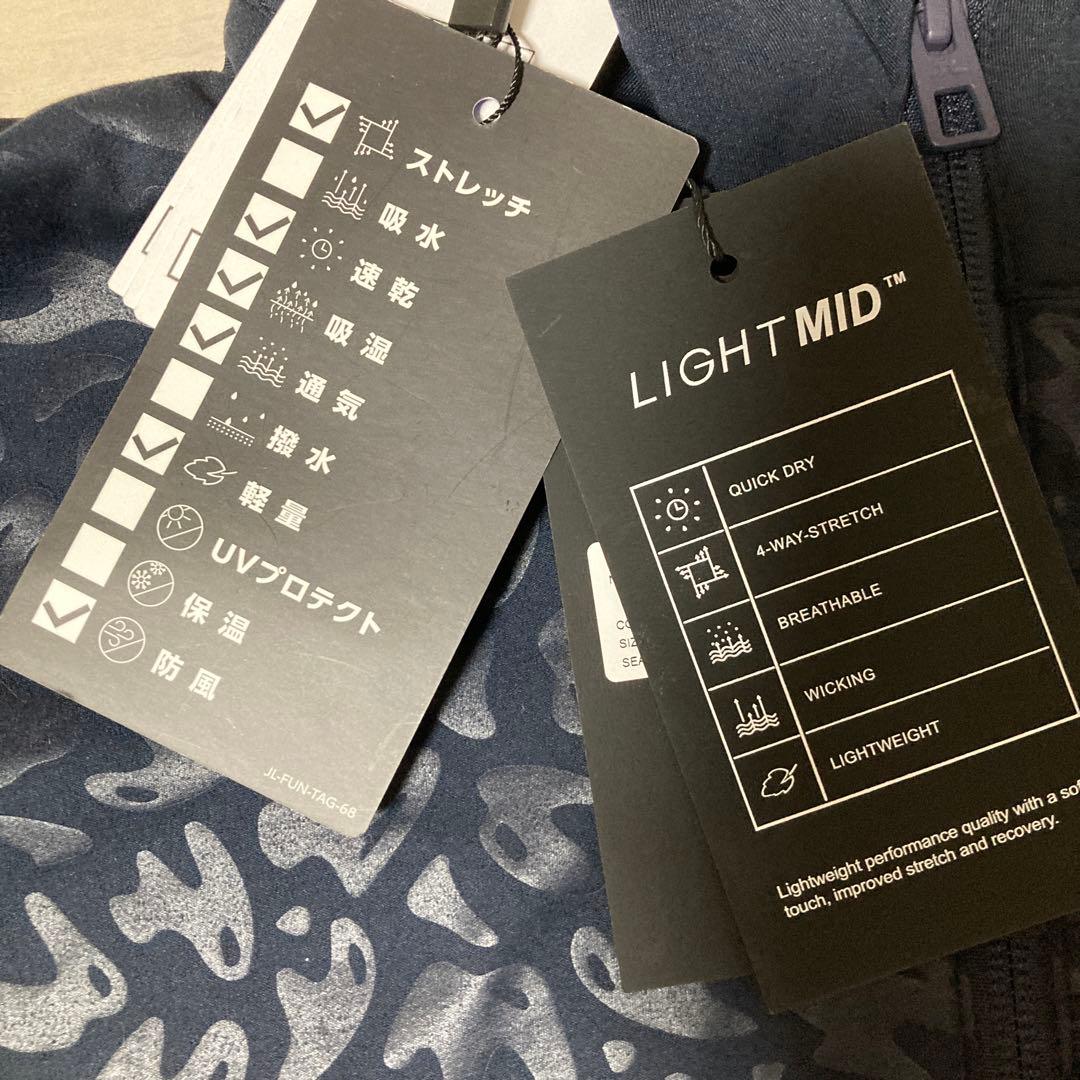 J.LINDEBERG リンドバーグ　ゴルフ　メンズ　長袖　ブルゾン　ジャケット