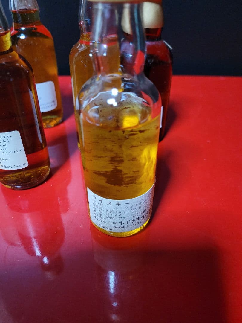 ウイスキー ５本セット ミニボトル