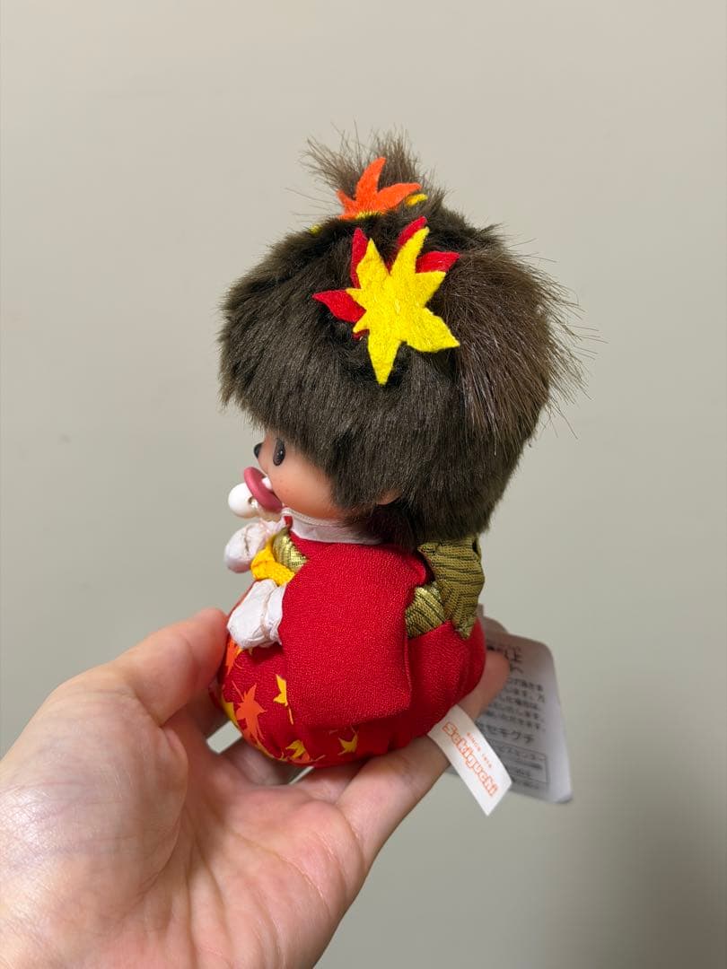 モンチッチ ベビーチッチ　着物　紅葉