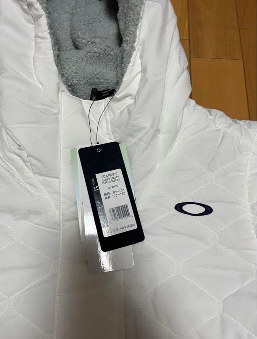 新品　L オークリー OAKLEY ゴルフ 中綿ジャケット 2WAY ベスト