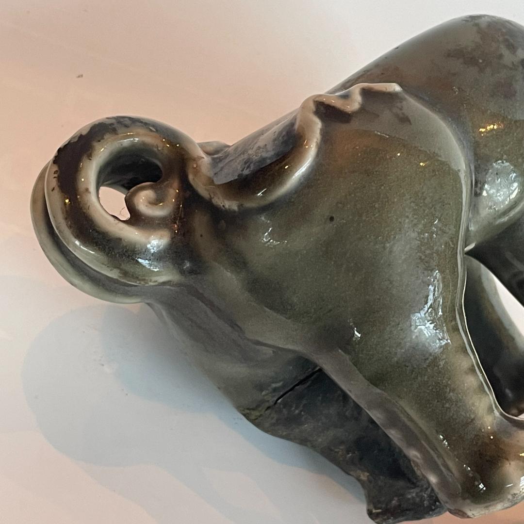 希少 三田青磁 獅子 香炉 江戸時代後期 1800年代 兵庫陶芸美術館所蔵