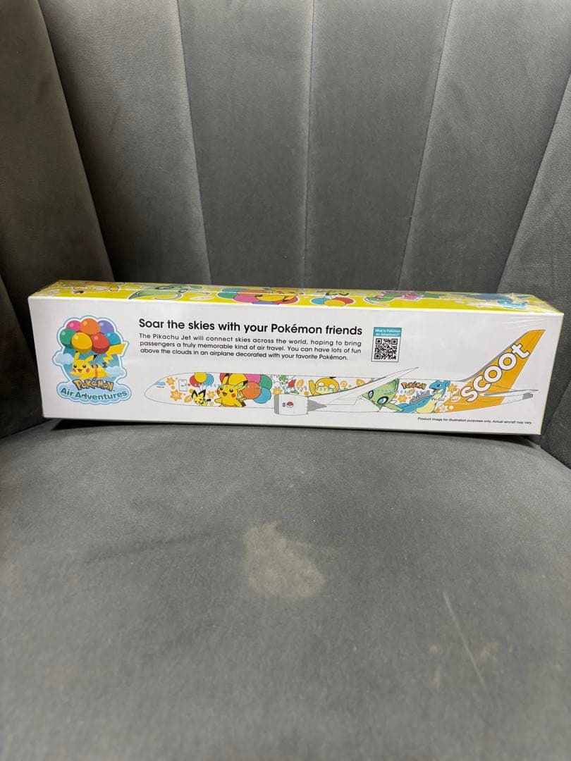 未開封！Scoot ポケモン 飛行機 海外限定 記念モデルプレーン
