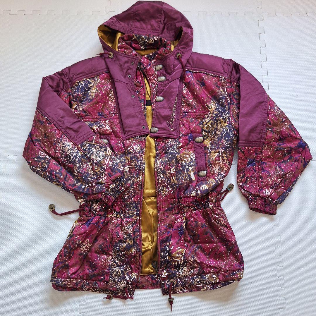 【FABLICE】スキーウェア上下 メンズ 紫 セット