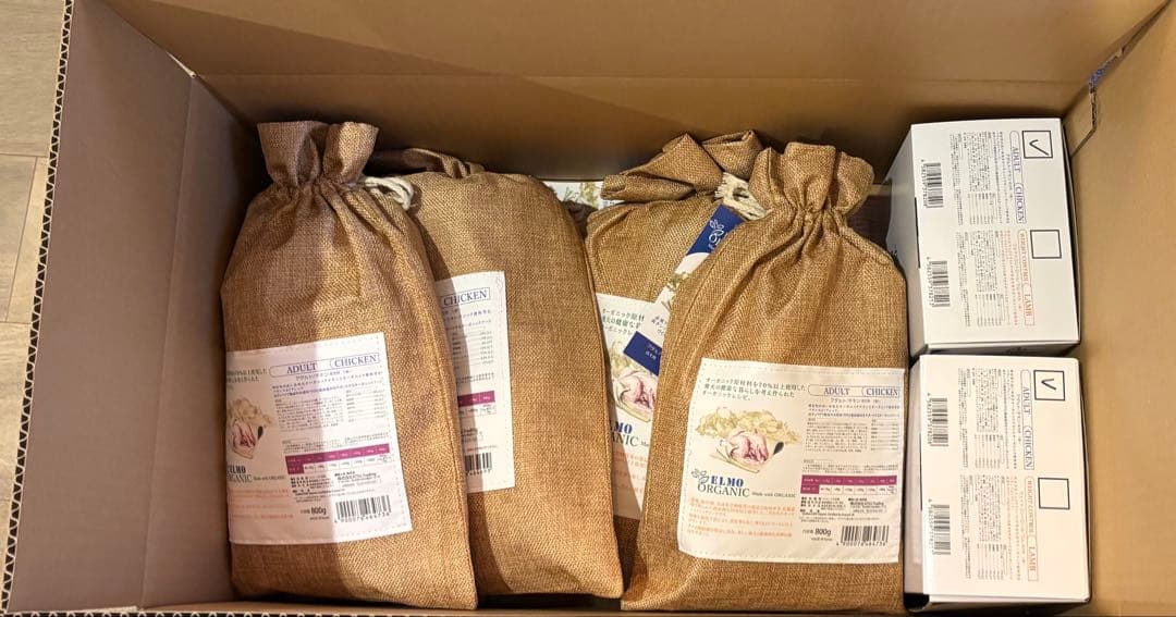 ELMO オーガニック ドッグフード 7.6kg チキン