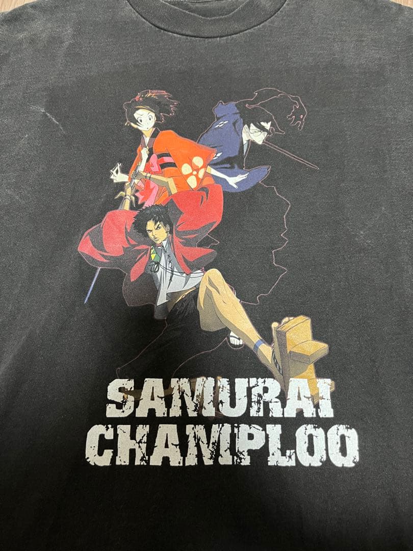 サムライチャンプルー　tシャツ