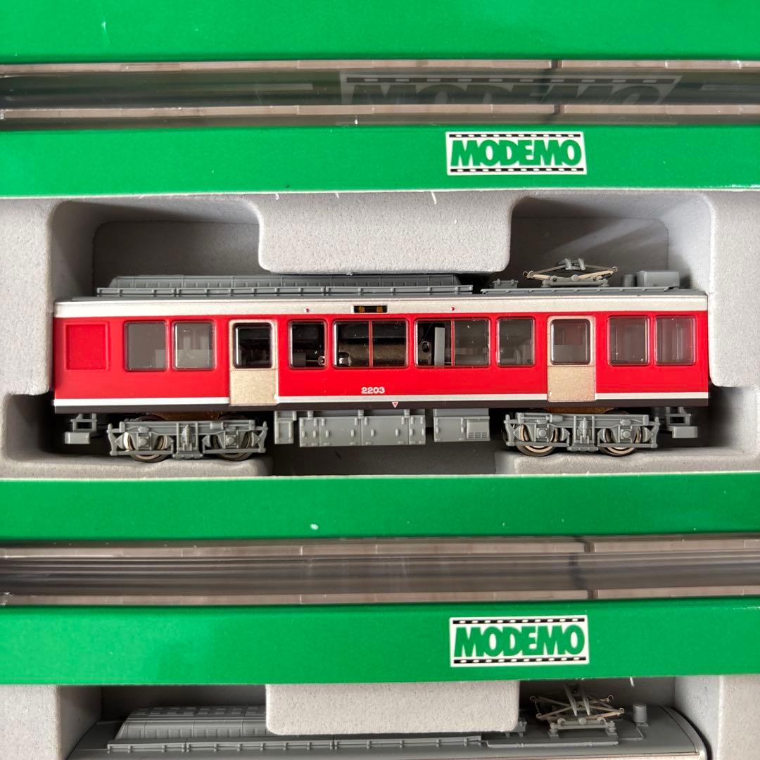 nゲージ モデモ 箱根登山鉄道 NT163 レーティッシュ塗装