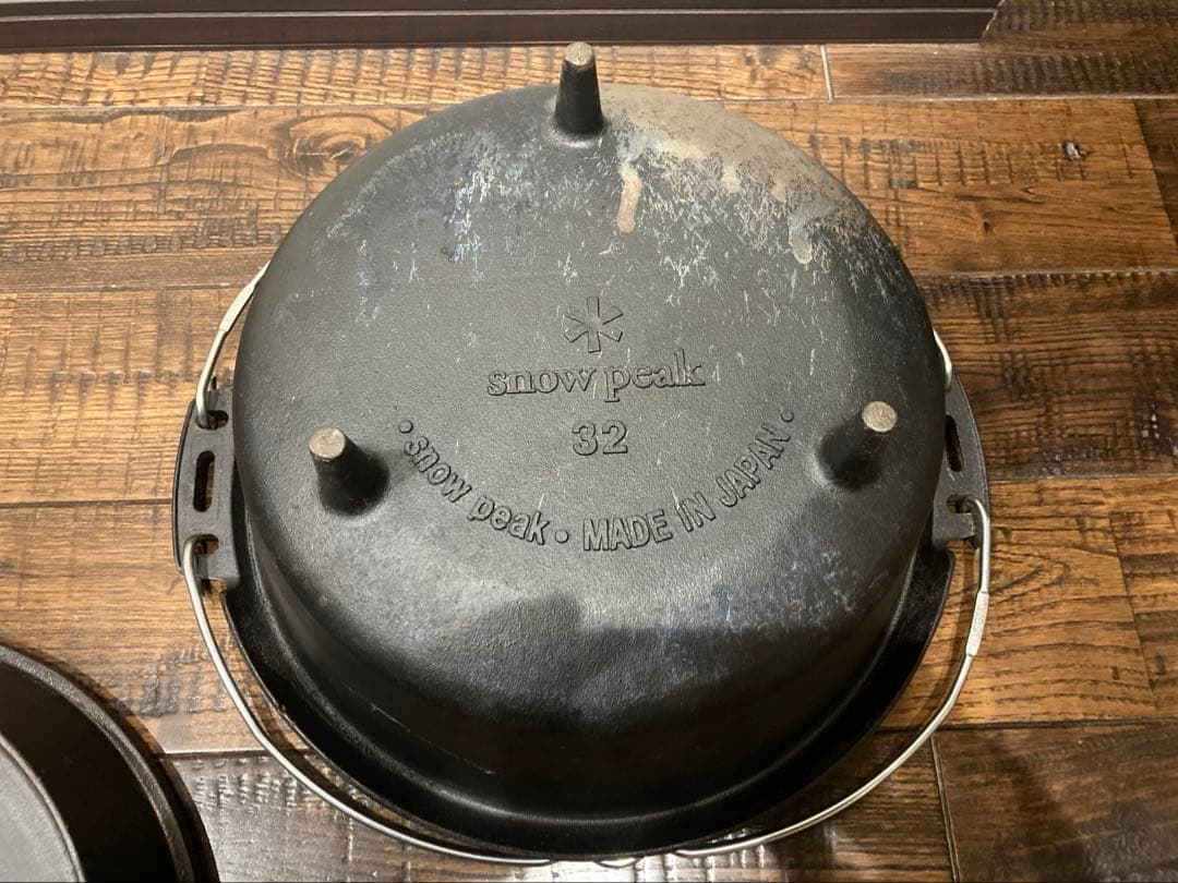 スノーピーク　ダッチオーブン　 peak 和製オーブンポットぶんぶく32