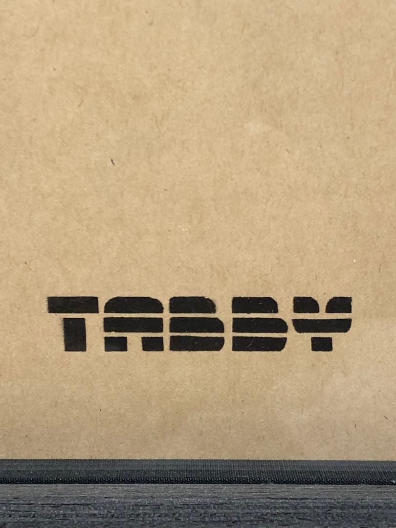 タビー　TABBY  紙にステンシル　スプレー　美品　箱付　現代アート