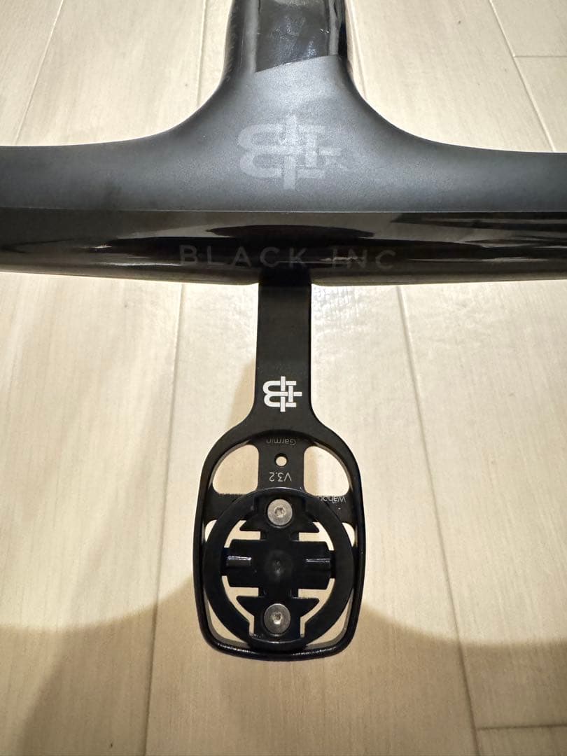 BLACK INC ステム一体型ドロップハンドル３８０／90mm