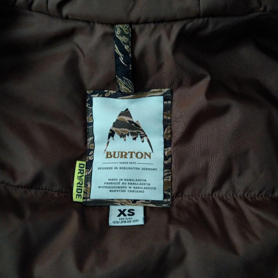 【K】【BURTON】キッズ　スキー＆スノボウェア上下　XS 120