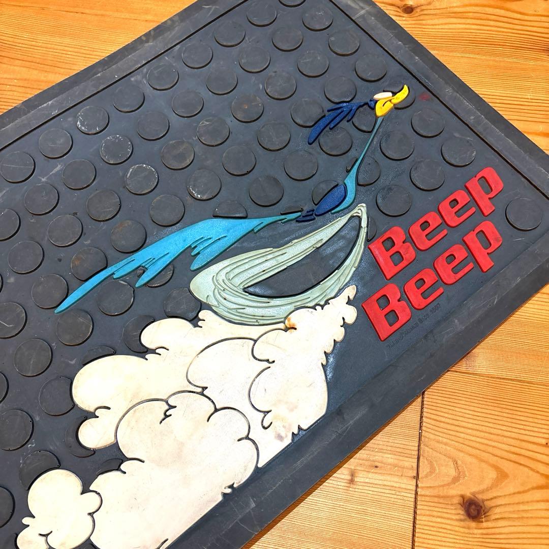 レア！　ルーニーテューンズ　ガレージ　ゴムマット　トラック　ロードランナー