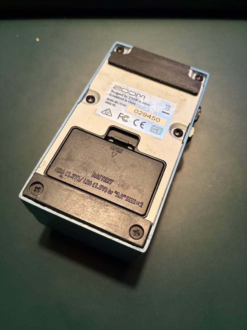 ZOOM MS-70CDR ver. 2.0 ズーム マルチエフェクター