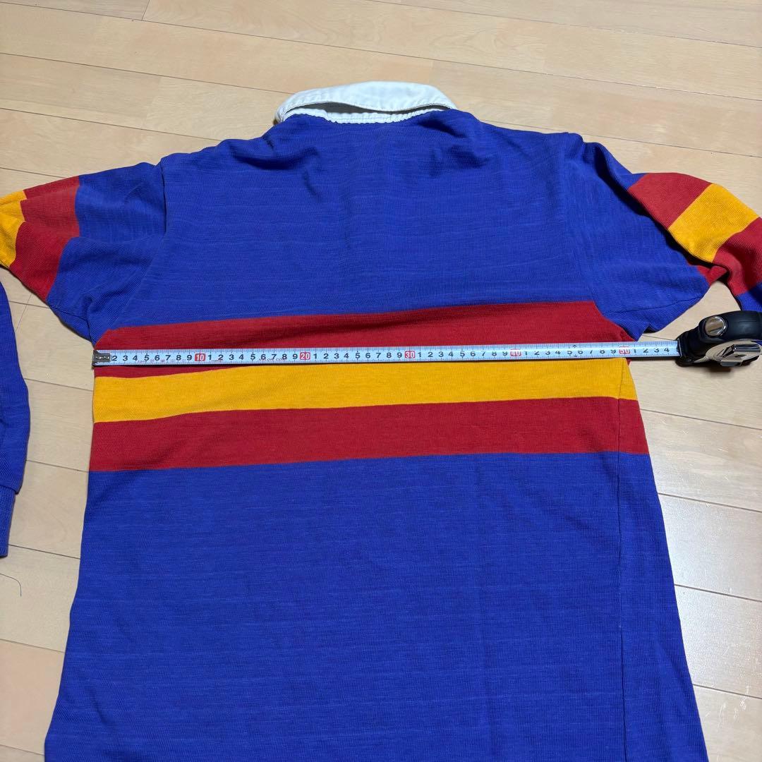 80s デカタグ　パタゴニア ストライプ ラガーシャツ 長袖