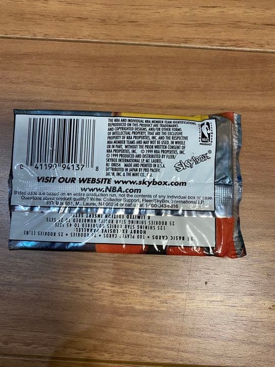 1999-2000コービーブライアント　バスケットボールカード