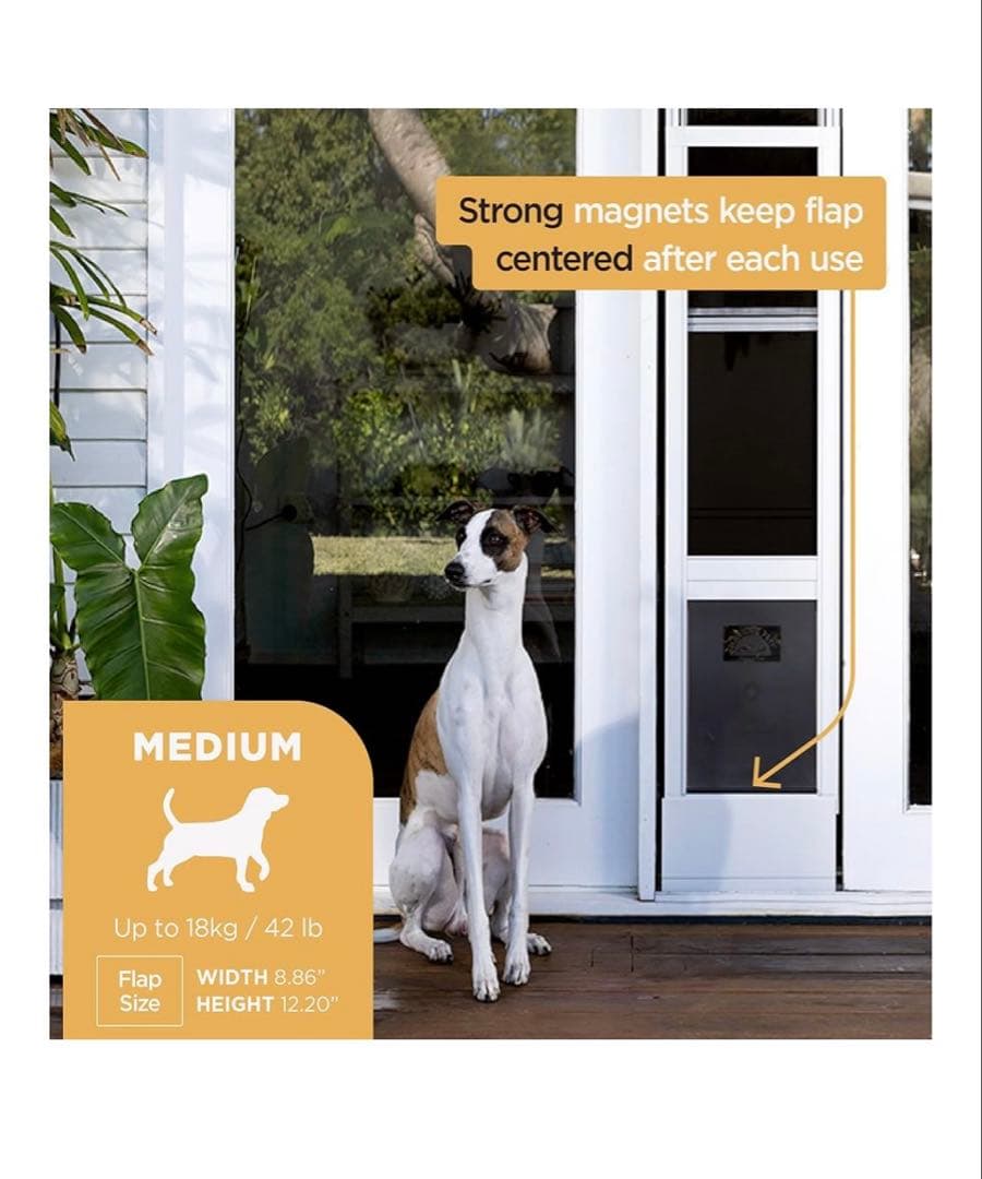 ペットドア 工事不要 取り付け簡単