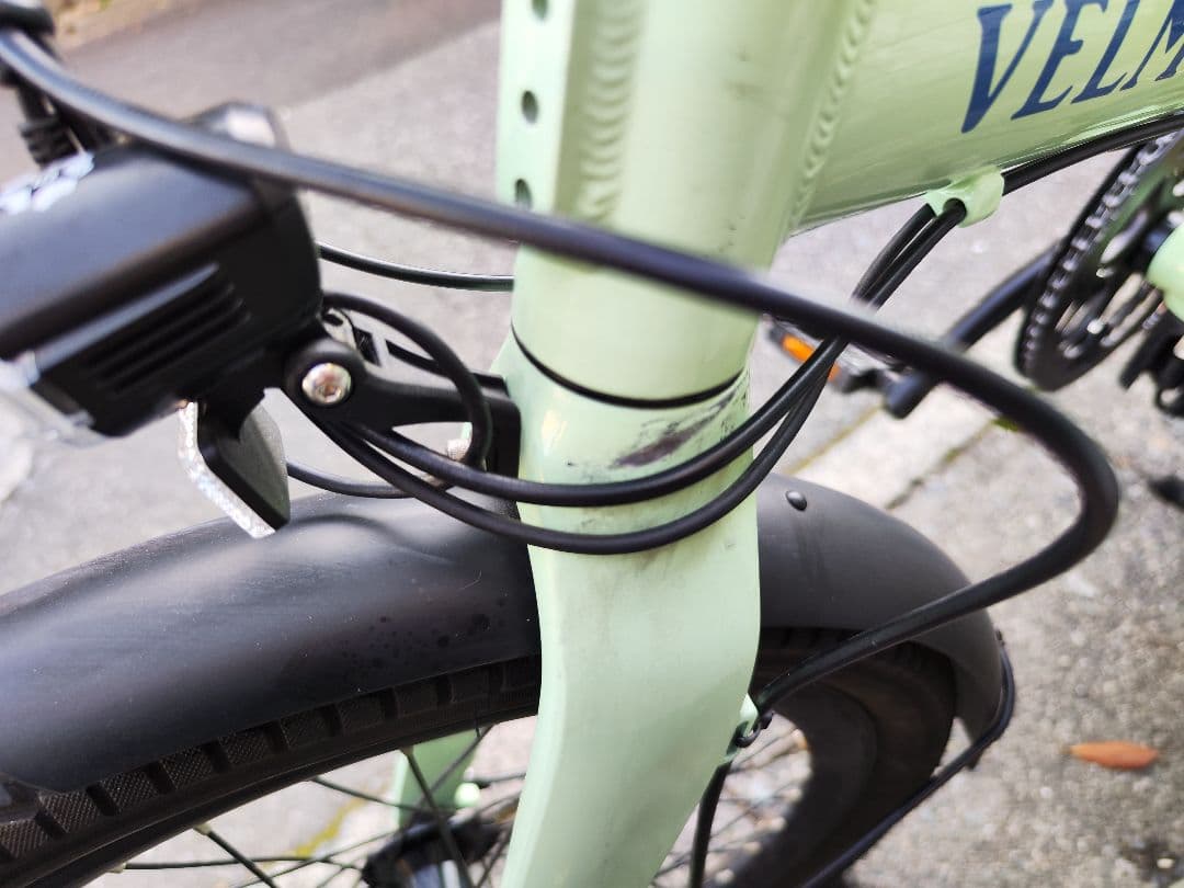 本州送料無料　VELMO Q2 電動アシスト自転車 ミントグリーン