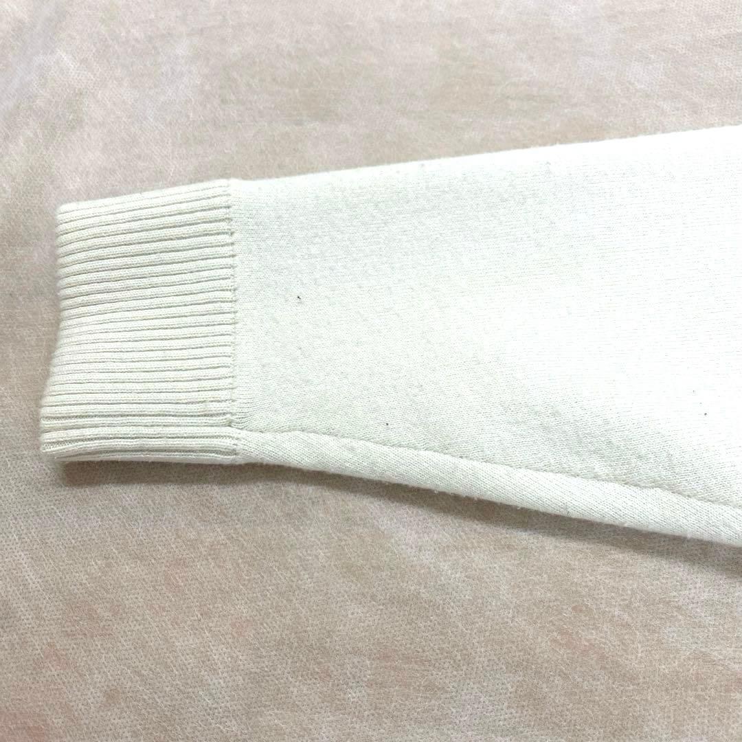 BEAMS GOLF ハーフジップニット オフホワイト