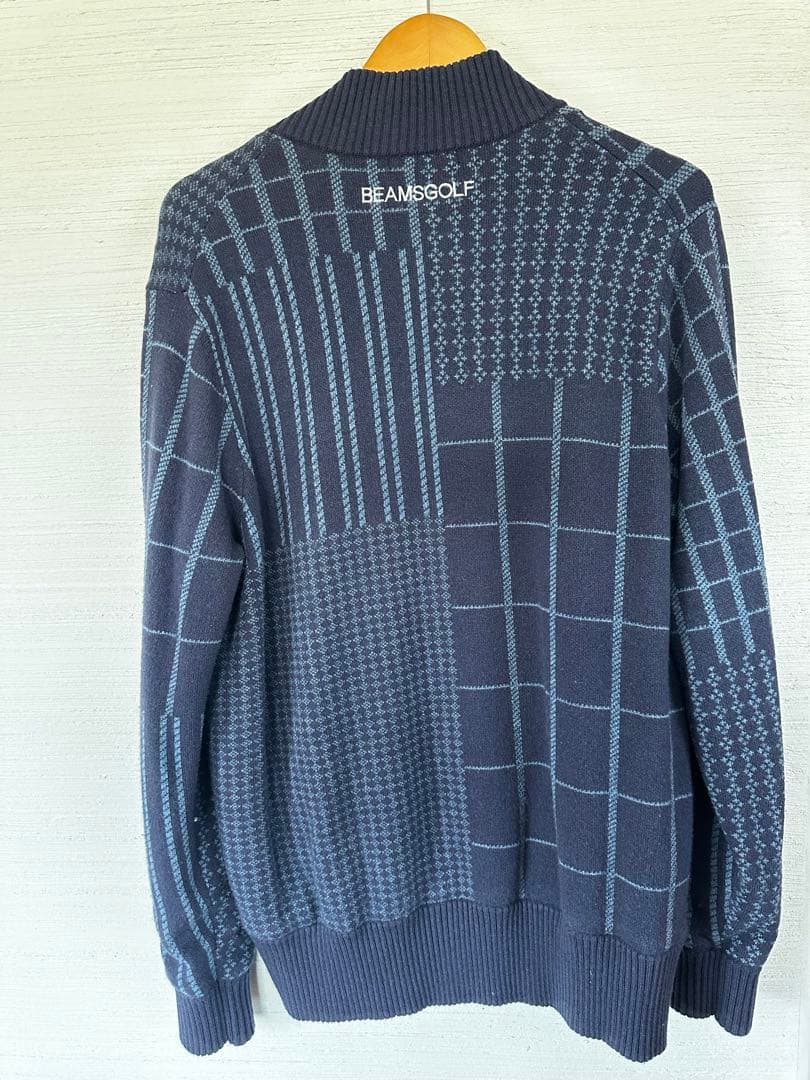 BEAMS GOLF PURPLE LABEL / ニットジップブルゾン