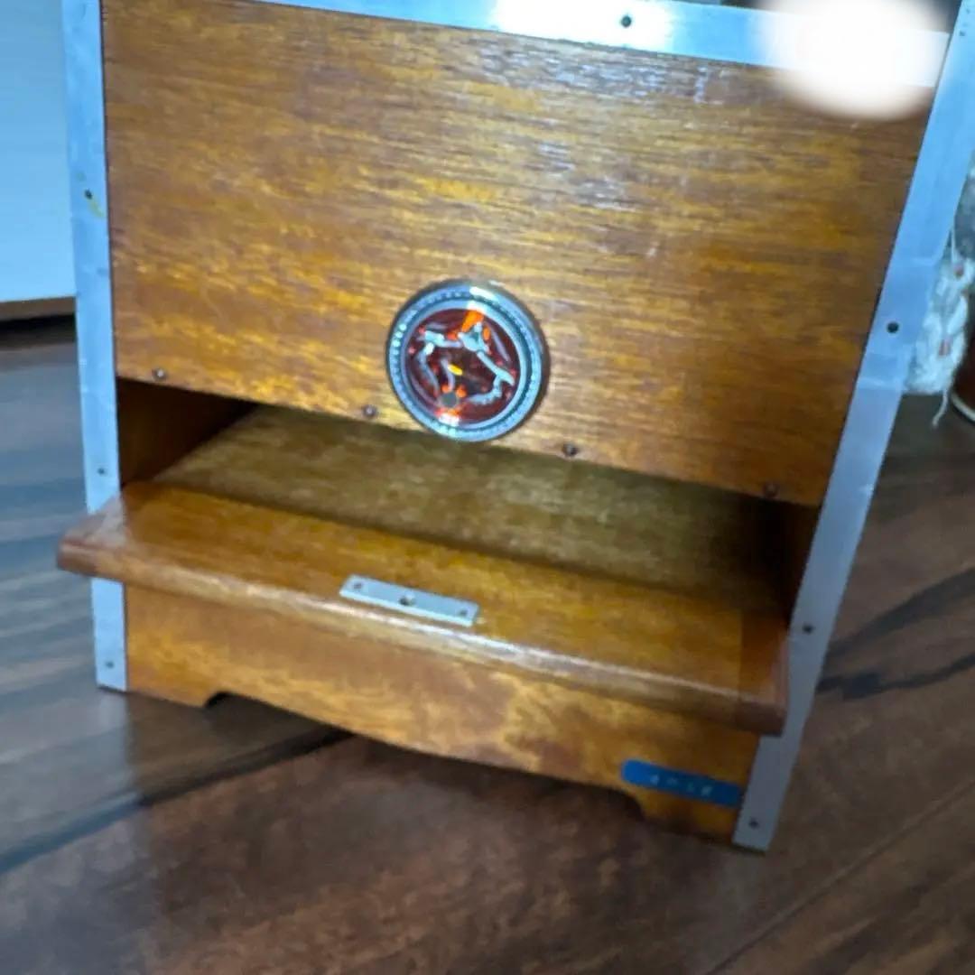 アンティーク　船舶用羅針盤　佐浦計器製作所　コンパス 木製ケース付きB-100