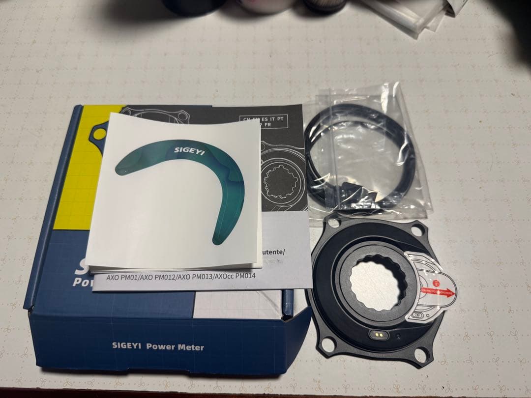 sigeyi AXOパワーメーター　pcd110 easton互換　低走行