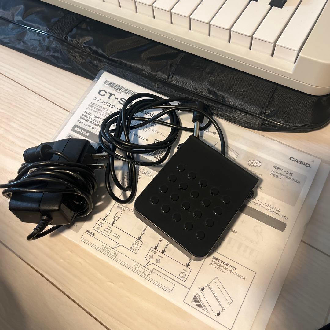 お値下げ済み【CASIO】カシオトーン CT-S1 WE【Casiotone】