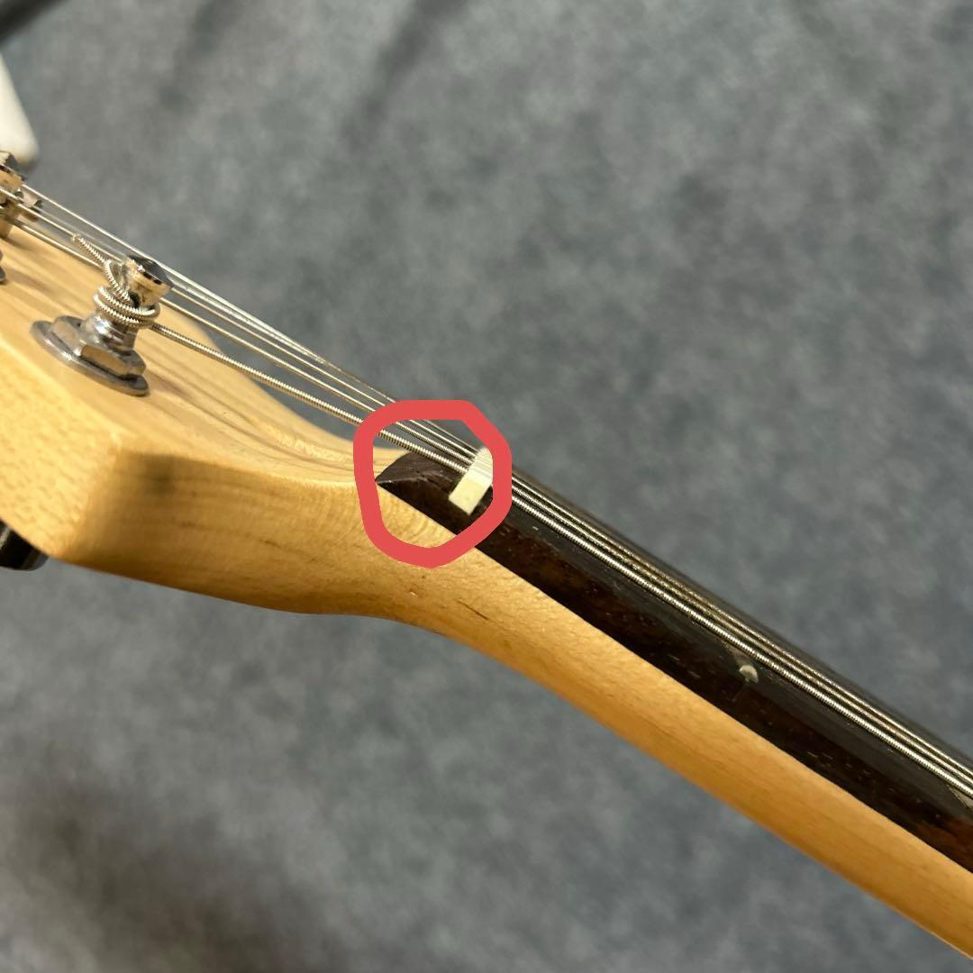 SELDERセルダー　グリーン エレキギター サンバースト