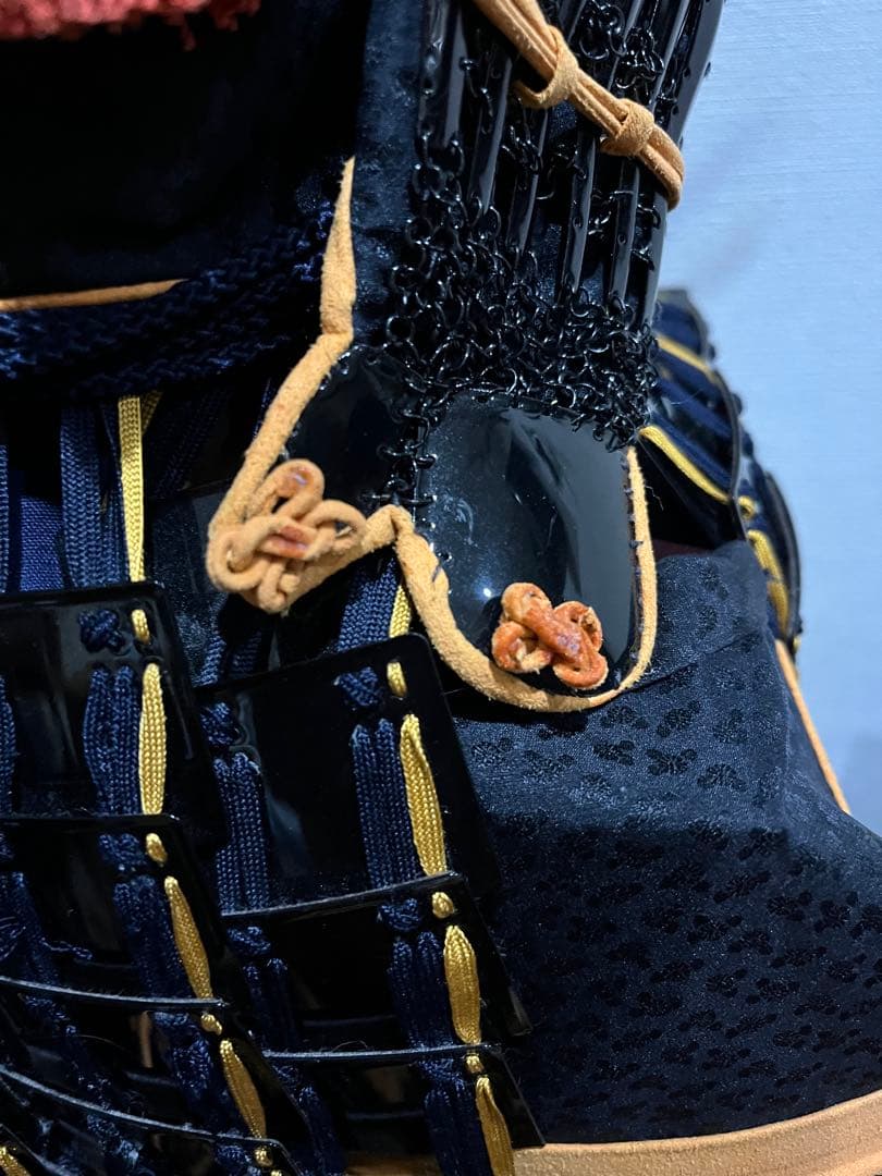 伊達政宗　黒漆五枚胴具足　1/2スケール　当時と同じ素材使用