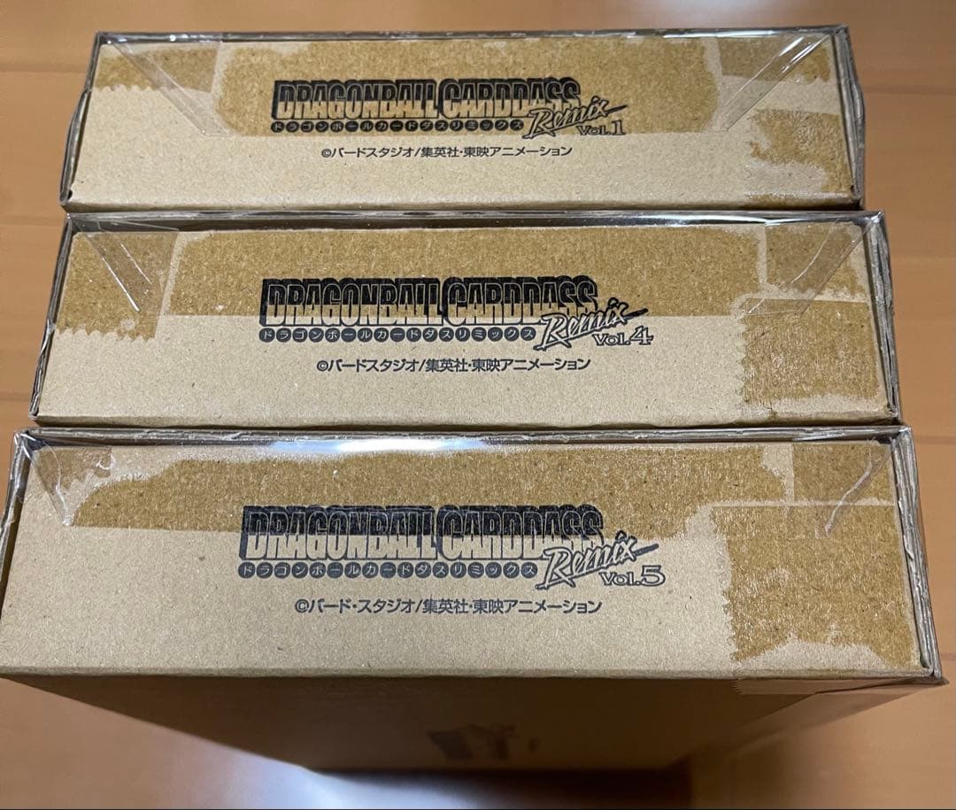 ドラゴンボールカードダス Remix Vol.1.4.5リミックス　プレバン