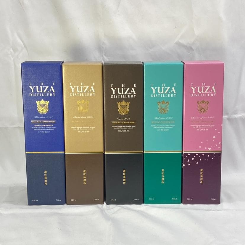YUZA 遊佐蒸留所　ジャパニーズウイスキー　5本セット週末限定価格