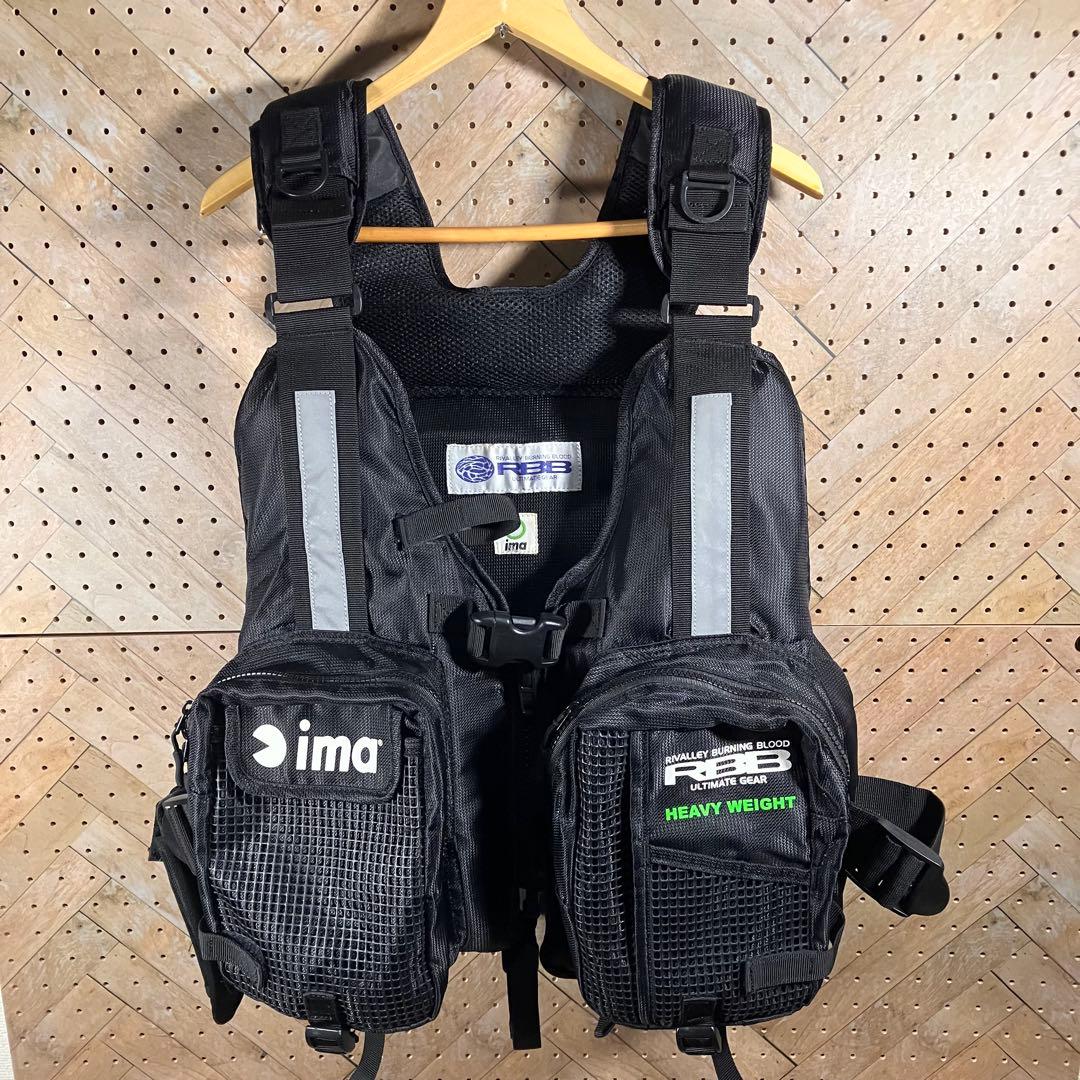 ima×RBB ウェーディングベスト HEAVY WEIGHT 高浮力120kg