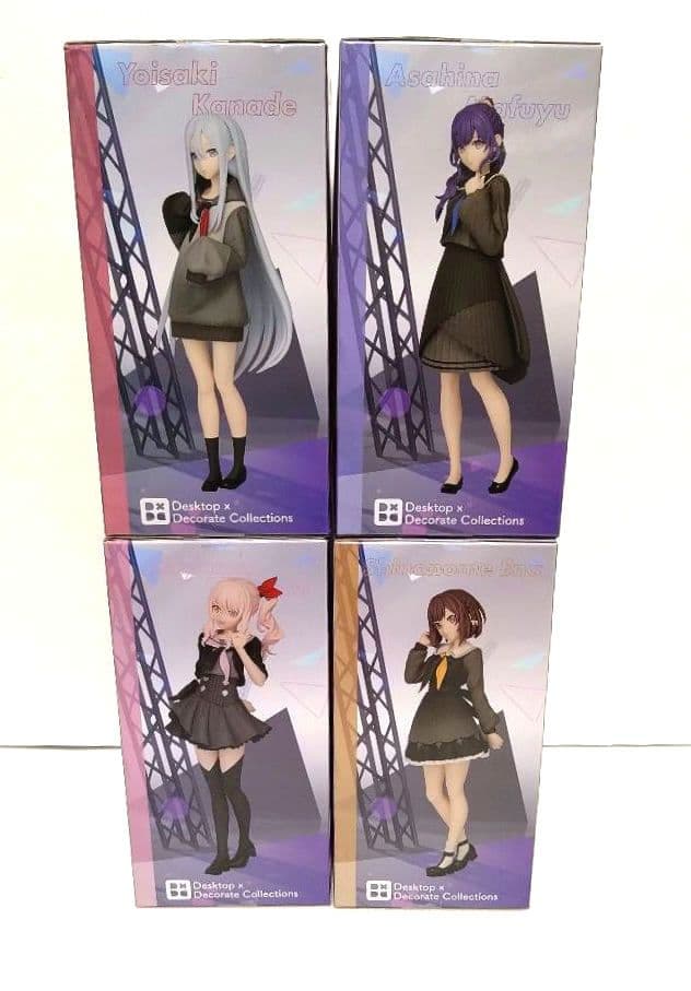 【ニーゴ】【ワンダショ】フィギュア／特典イラストカード(宵崎奏・ぱしゃこれＢ５)