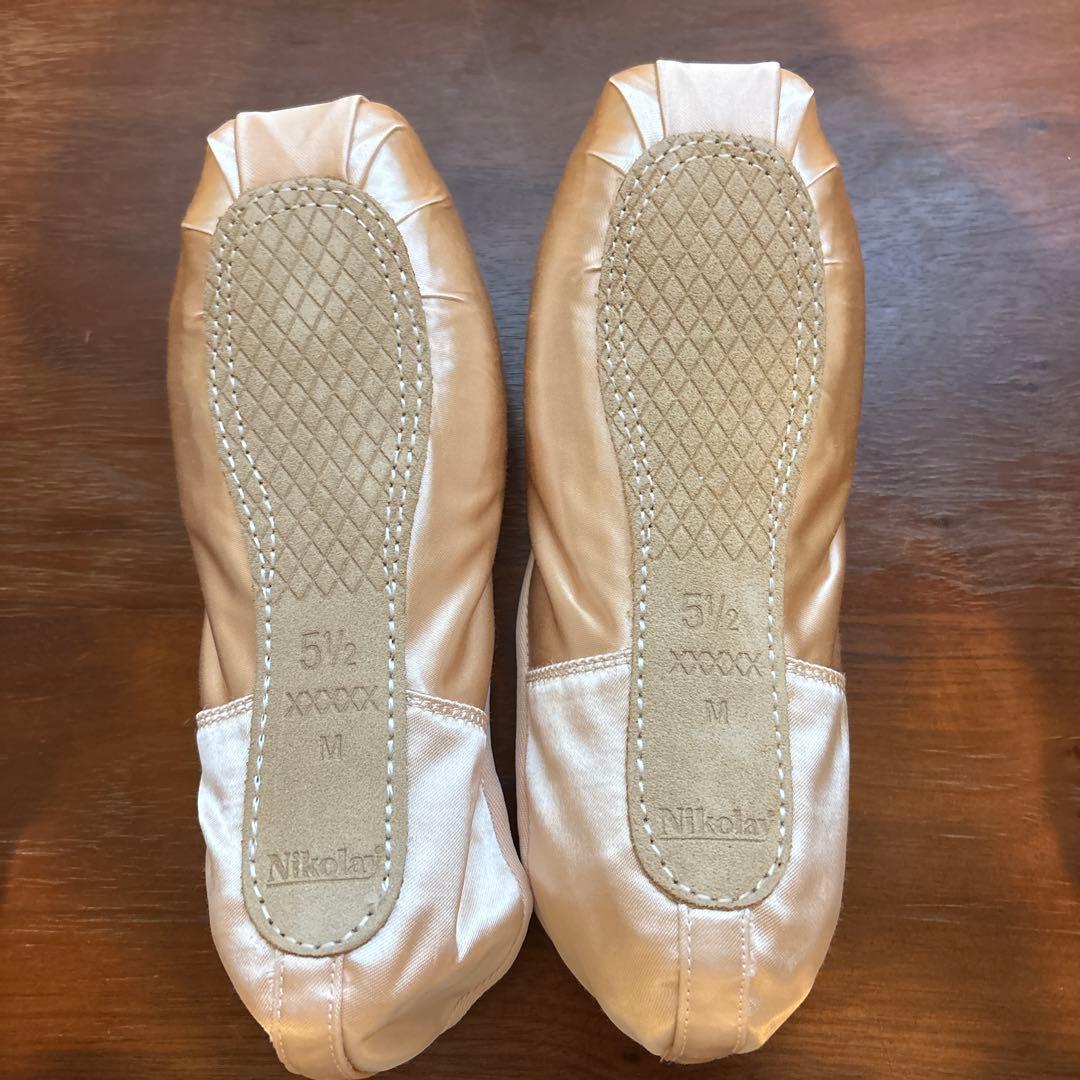 Nikolayトゥシューズ 3007サイズ5 1/2 幅XXXXX 硬さM