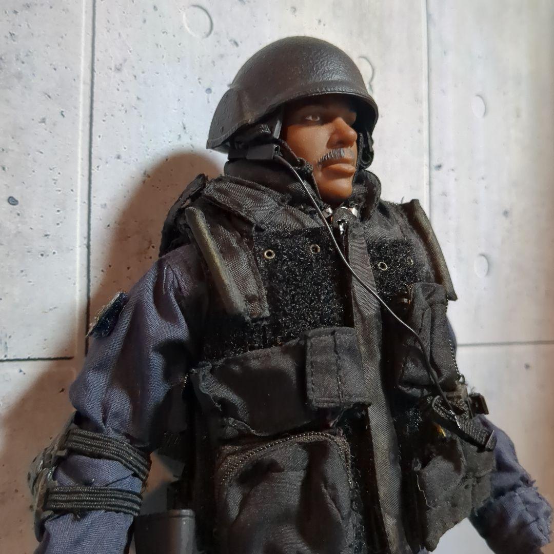1/6 12インチ SWAT特殊部隊黒人隊員カスタムフィギュア CS118