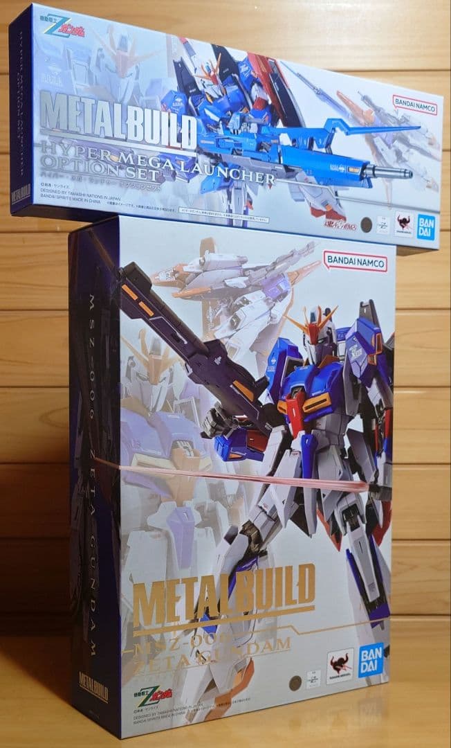 L BUILDゼータガンダム＆ハイパー・メガ・ランチャー…新品セット