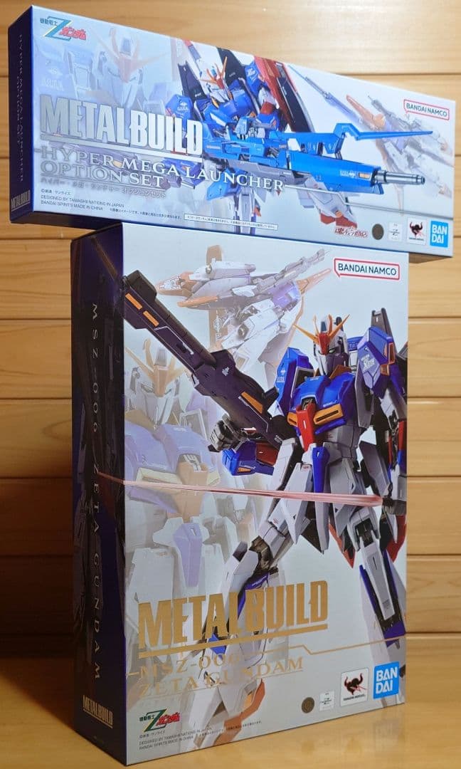 L BUILDゼータガンダム＆ハイパー・メガ・ランチャー…新品セット